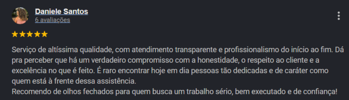 Depoimento Daniele Santos